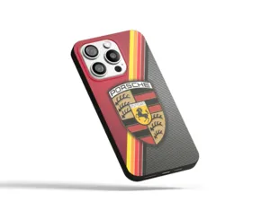 Porsche Cover Telefono Struttura Solida Professionale